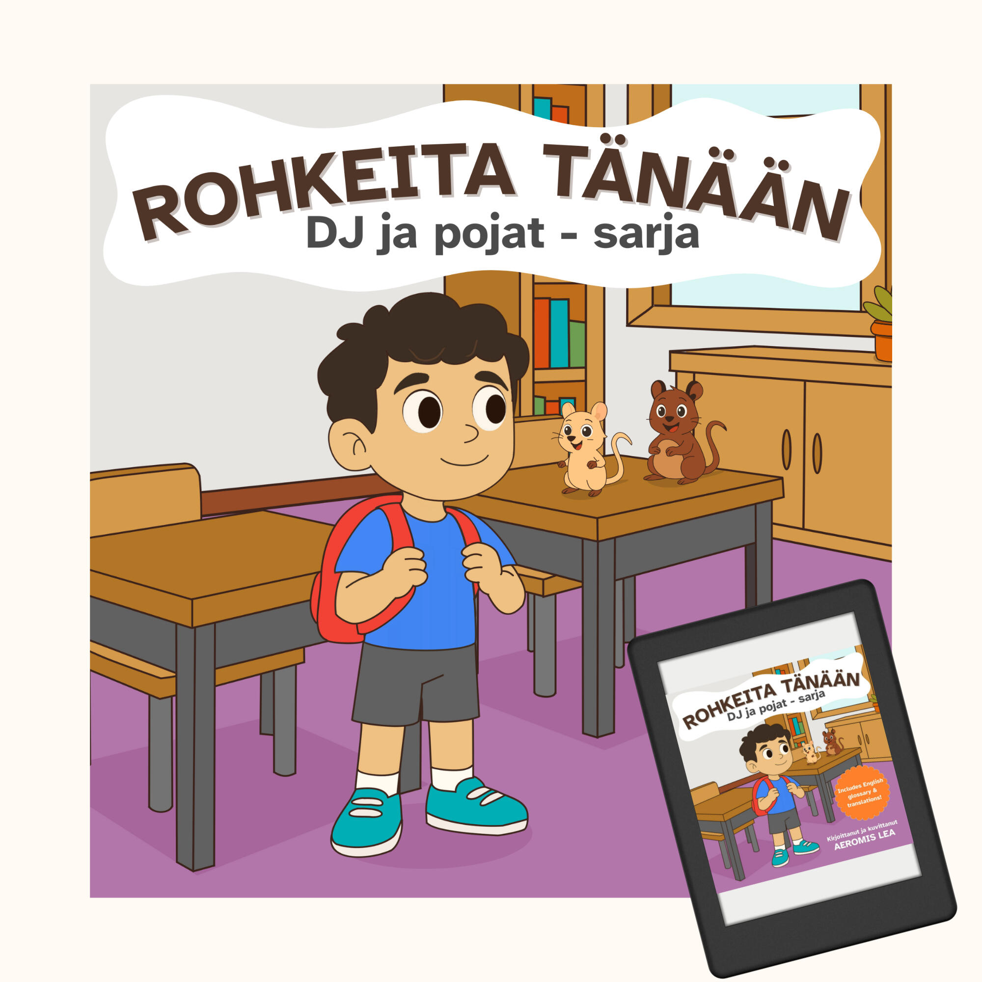 Rohkeita Tänään - Epub Cover image for the book Rohkeita Tänään